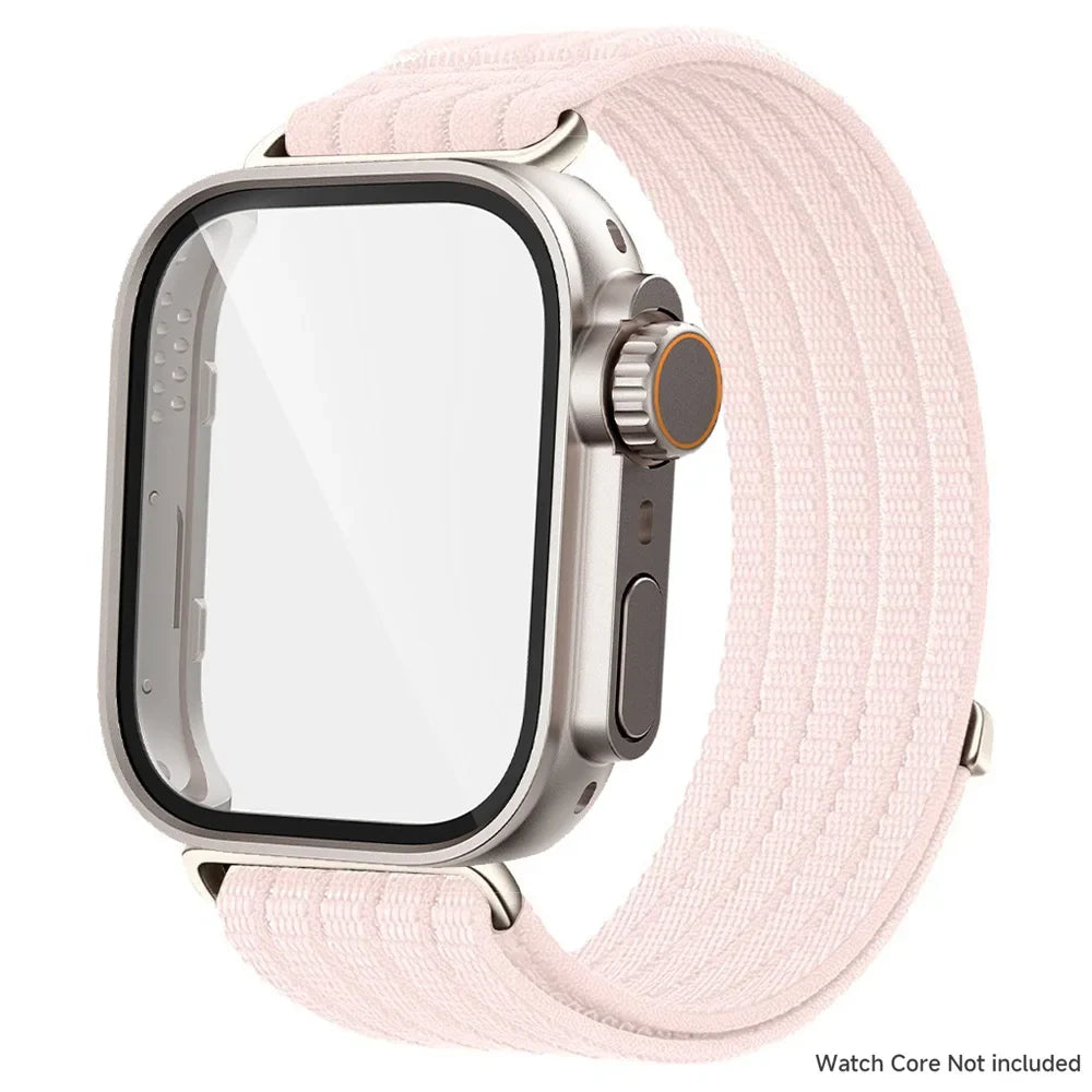 Nylon Band + Case for Huawei Watch Fit 5 / Fit 5 Pro – Woven Wristband with Ultra Cover