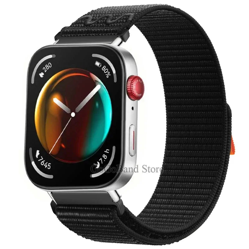 Nylon Loop Band for Huawei Watch Fit 3 / Fit 2 – Sport Replacement Wristband