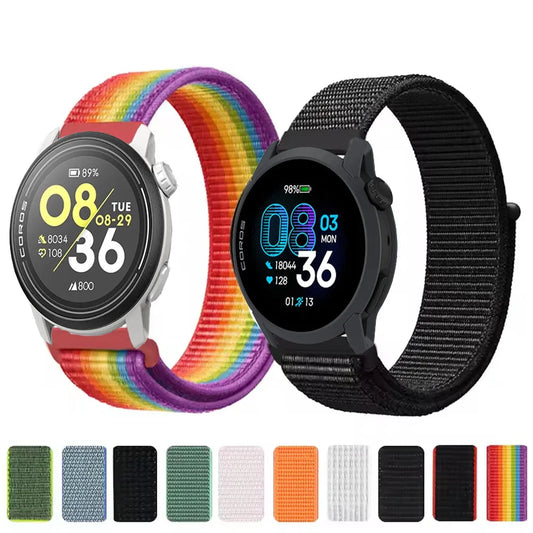 OnePlus Smartwatch Nylon Loop Band - Adjustable Velcro Sport Watch Strap