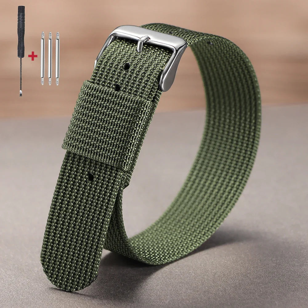 Polar Nylon Braided Watch Band Breathable Strap for Sports Smartwatch