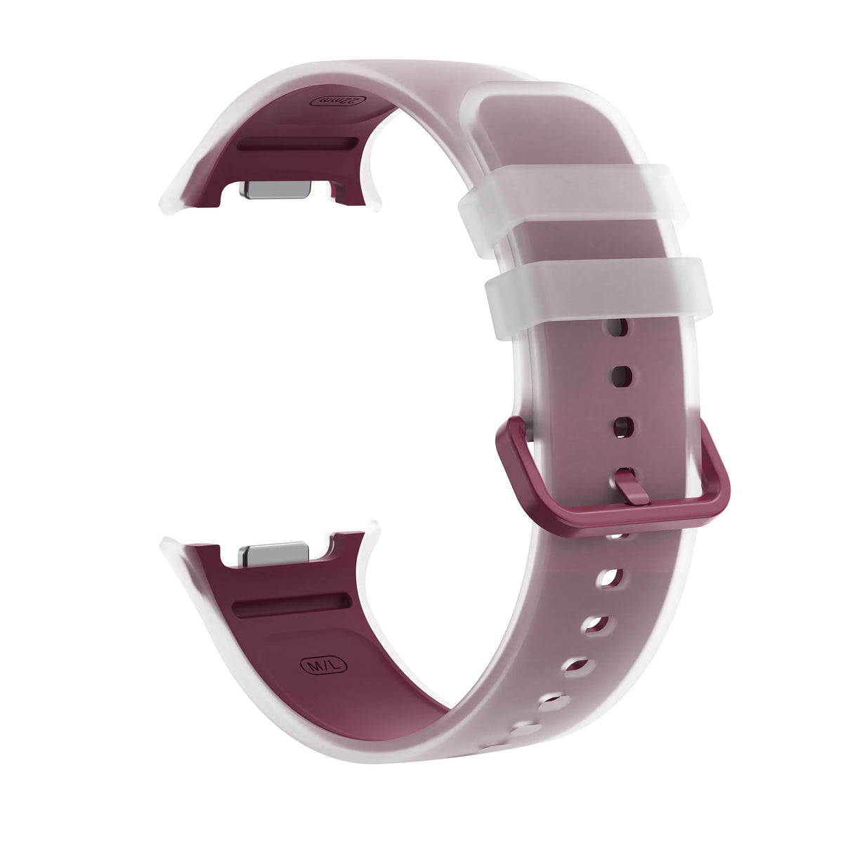 Jelly Silicone Band for Galaxy Watch 8 & 9 40/44mm, 8 Classic 46mm