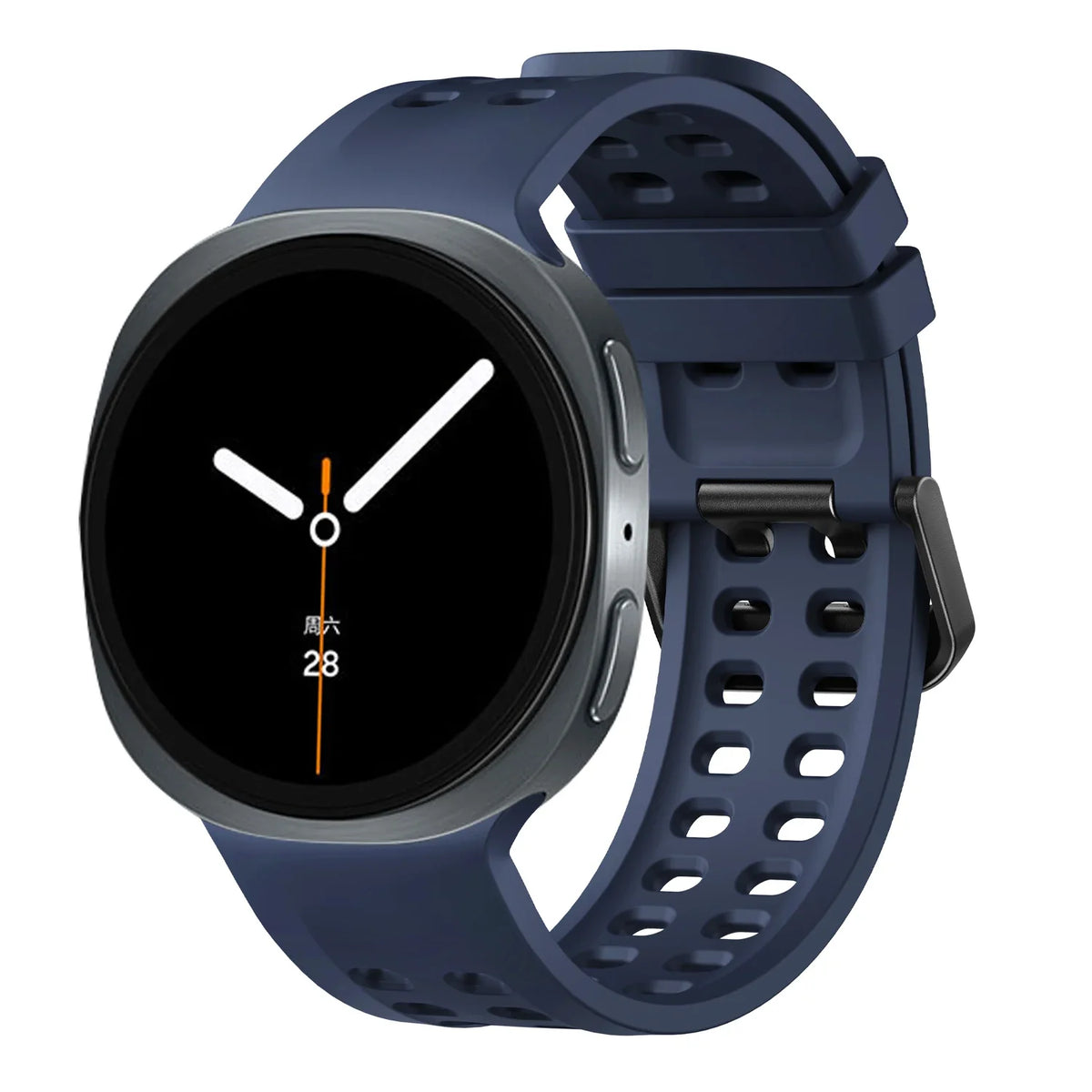 Silicone Sport Band for Samsung Galaxy Watch 9 & 8 40mm 44mm & Classic 46mm | Replacement Strap