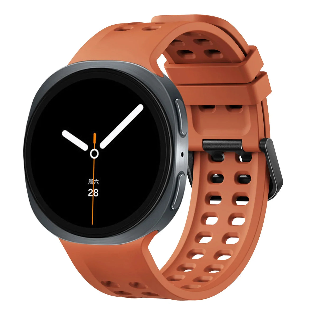 Silicone Sport Band for Samsung Galaxy Watch 9 & 8 40mm 44mm & Classic 46mm | Replacement Strap