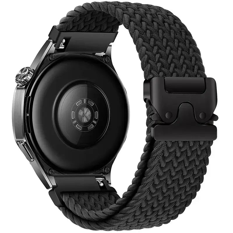 Amazfit Balance, GTR, GTS & Bip Braided Nylon Band, Parachute Buckle