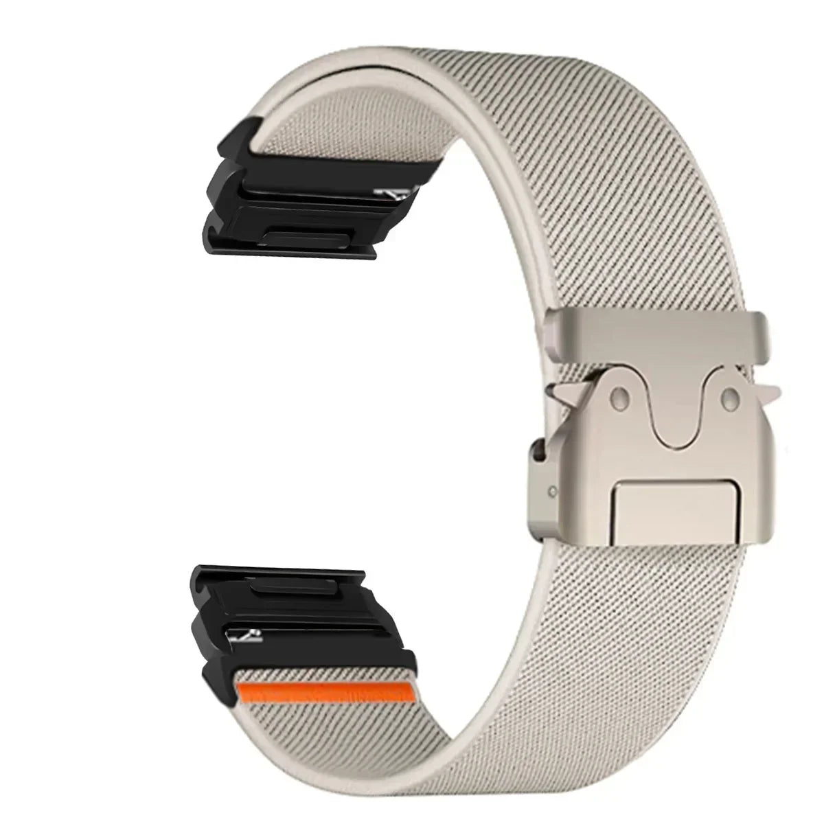 Garmin QuickFit 22/26mm Stretch Nylon Band, Clasp or Slider