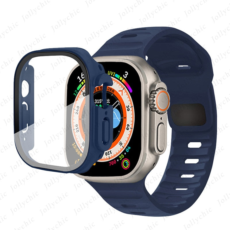 Stylish Silicone Apple Watch Band and Case: Durable Protection Meets Fashion