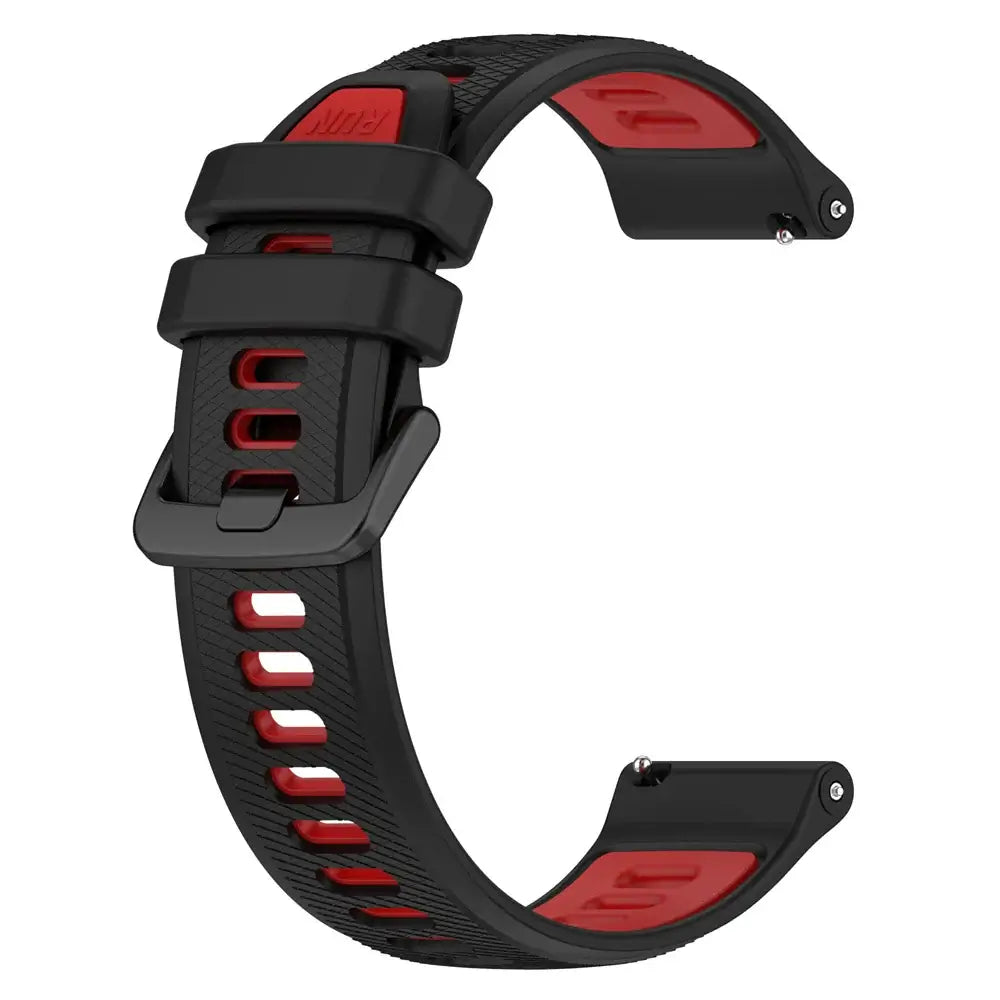 Amazfit Balance, GTR, GTS & Bip Ridged Silicone Sport Band, 32 Colors