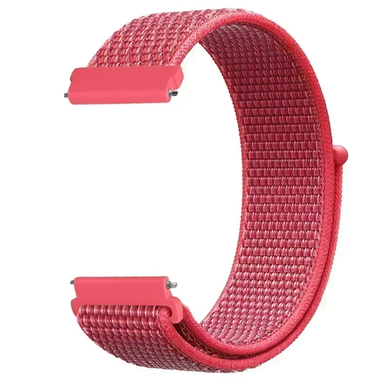 OnePlus Watch Nylon Sport Loop Band, Adjustable Velcro, 50 Colors