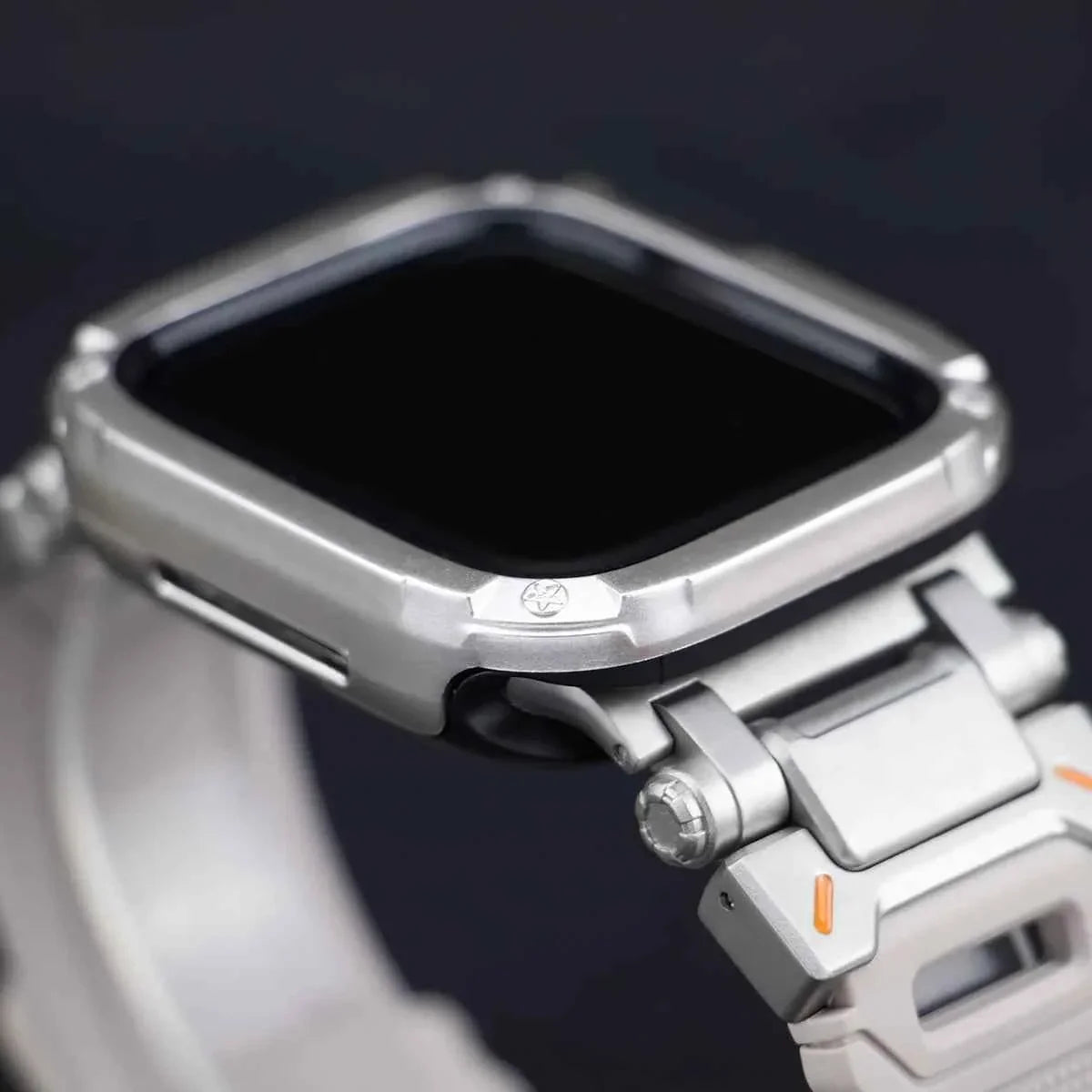 Silicone Band + TPU Case for Apple Watch – Series 11/10/9/8/7/6/SE & Ultra 1/2/3 | 44–49mm