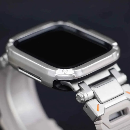 Silicone Band + TPU Case for Apple Watch – Series 11/10/9/8/7/6/SE & Ultra 1/2/3 | 44–49mm