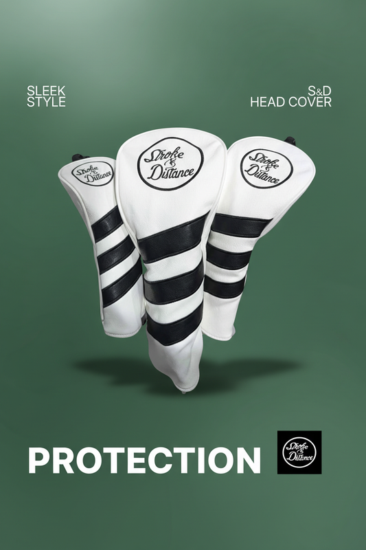 Stroke & Distance Golf Head Cover: Premium Protection, Stylish Design, Perfect Fit!