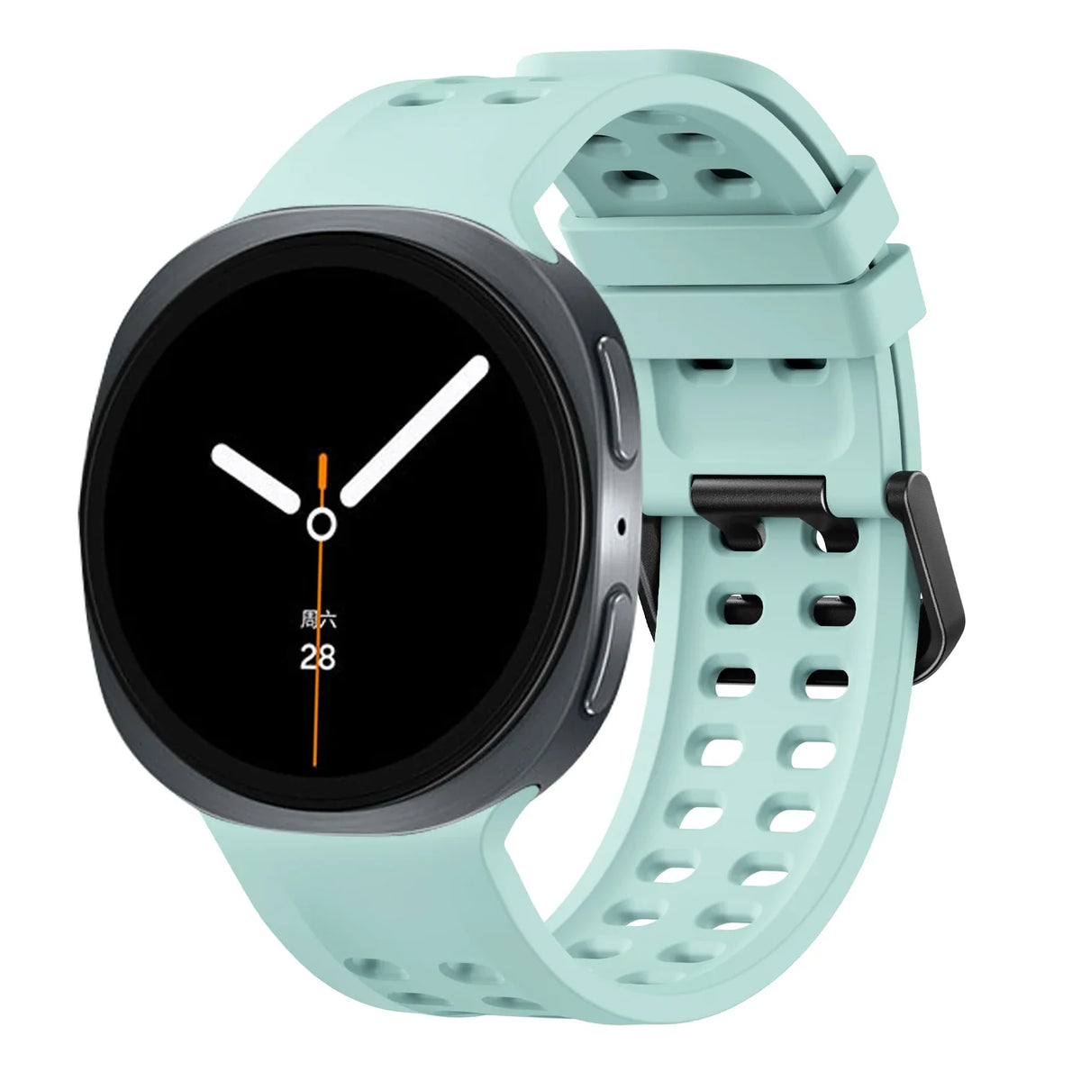 Silicone Sport Band for Samsung Galaxy Watch 9 & 8 40mm 44mm & Classic 46mm | Replacement Strap