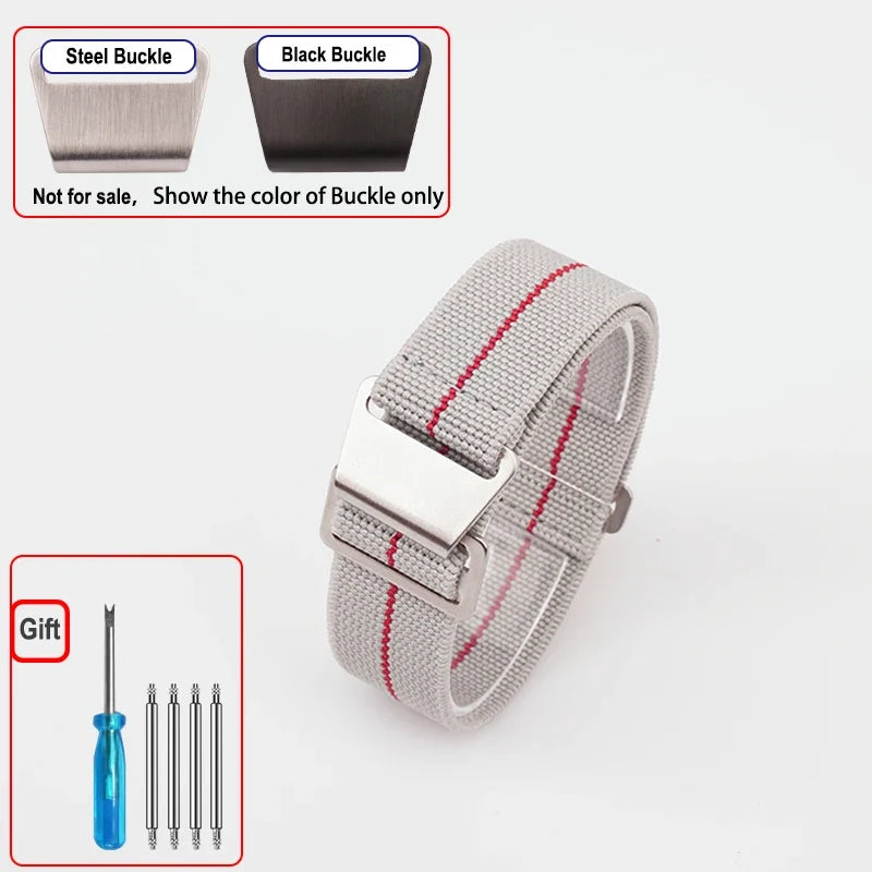 Polar Vantage, Grit X & Ignite Elastic Parachute Nylon Band