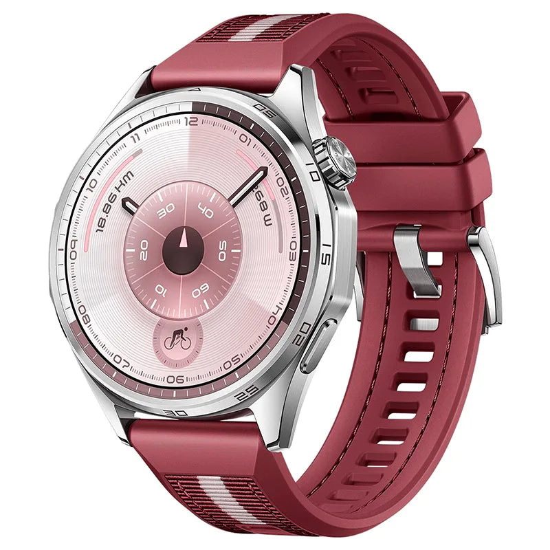 Nylon Silicone Woven Watch Strap – 22mm | Huawei Watch GT6/GT5/GT4/GT3