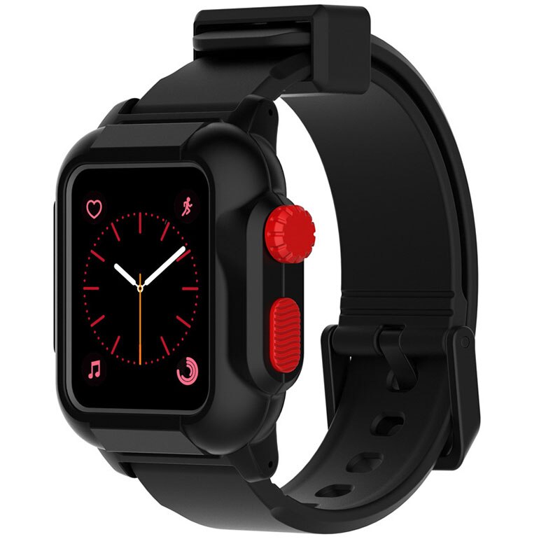 Silicone Band+Case For Apple Watch Strap - Stylish Protection