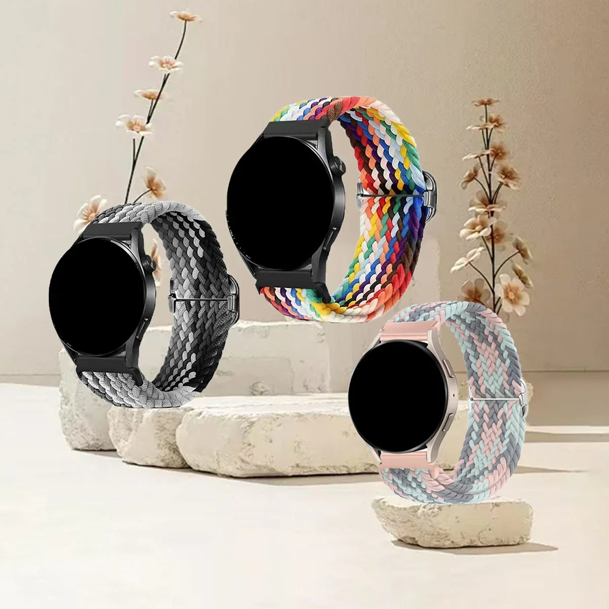 Polar Vantage, Grit X & Ignite Braided Stretch Loop Band 3-Pack