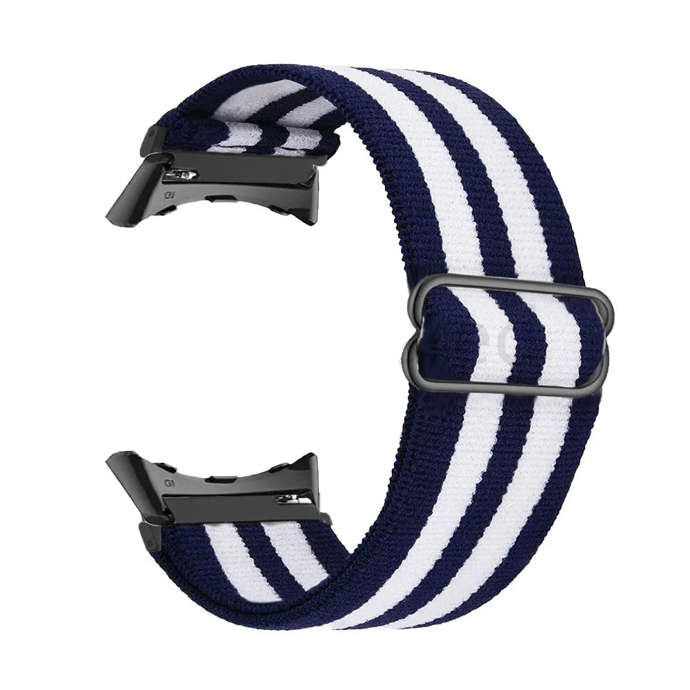 Google Pixel Watch 5, 4 & 3 41mm Elastic Nylon Band, 31 Patterns