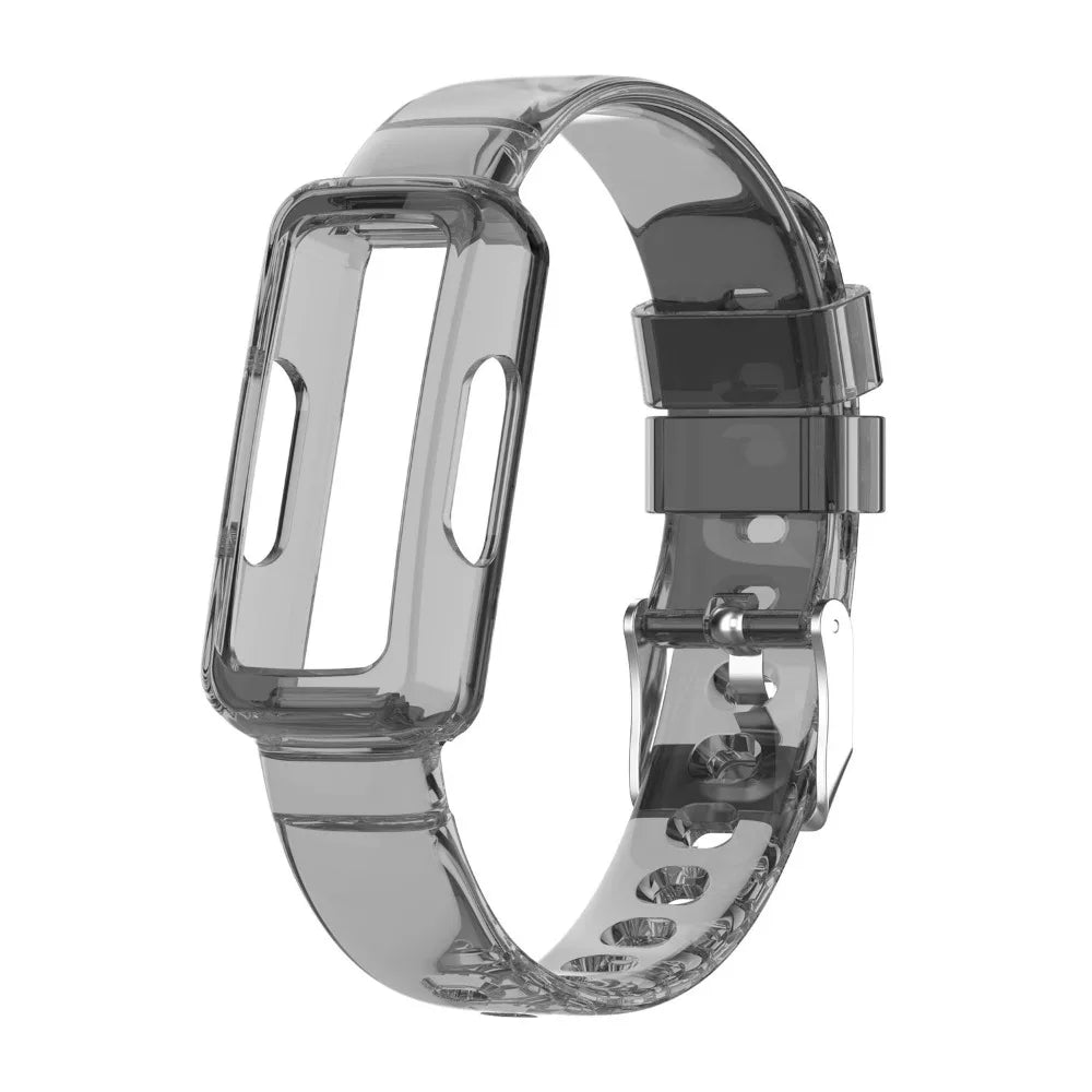 Fitbit Inspire, Luxe & Ace Clear Band with Built-In Case