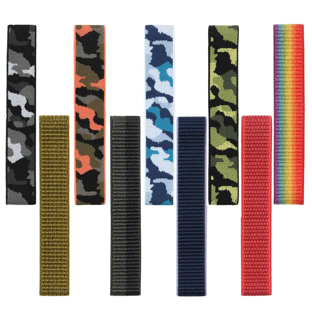 Garmin QuickFit 22/26mm Soft Nylon Hook-and-Loop Sport Band