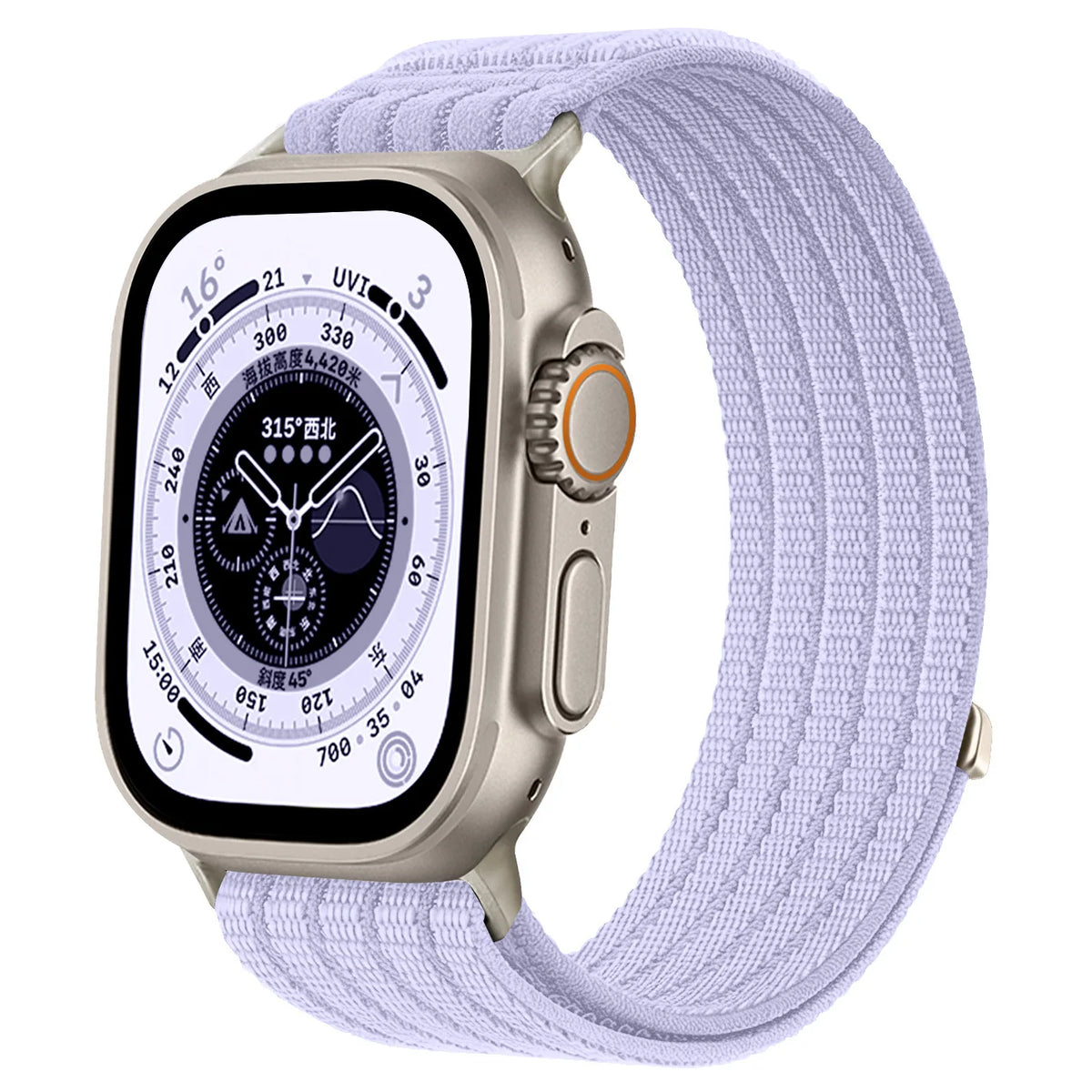 Apple Watch Sport Nylon Strap | Ultra 3/2/1 49mm / Series 11-10 46mm 42mm / Series 9-8-7 45mm 41mm / Series 6-SE-5-4 44mm 40mm
