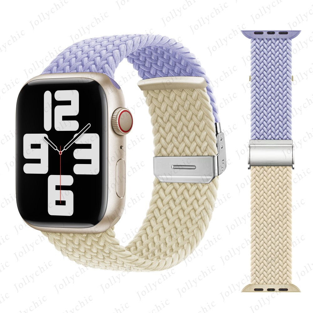 Apple Watch Loop Armband Series 11/10/9/8/7/6/5/4/ SE / Ultra 1/2/3 - Comfortable & Stylish