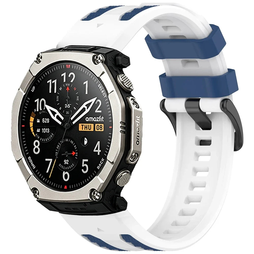 Garmin QuickFit 22/26mm Silicone Band with Contrast Keepers
