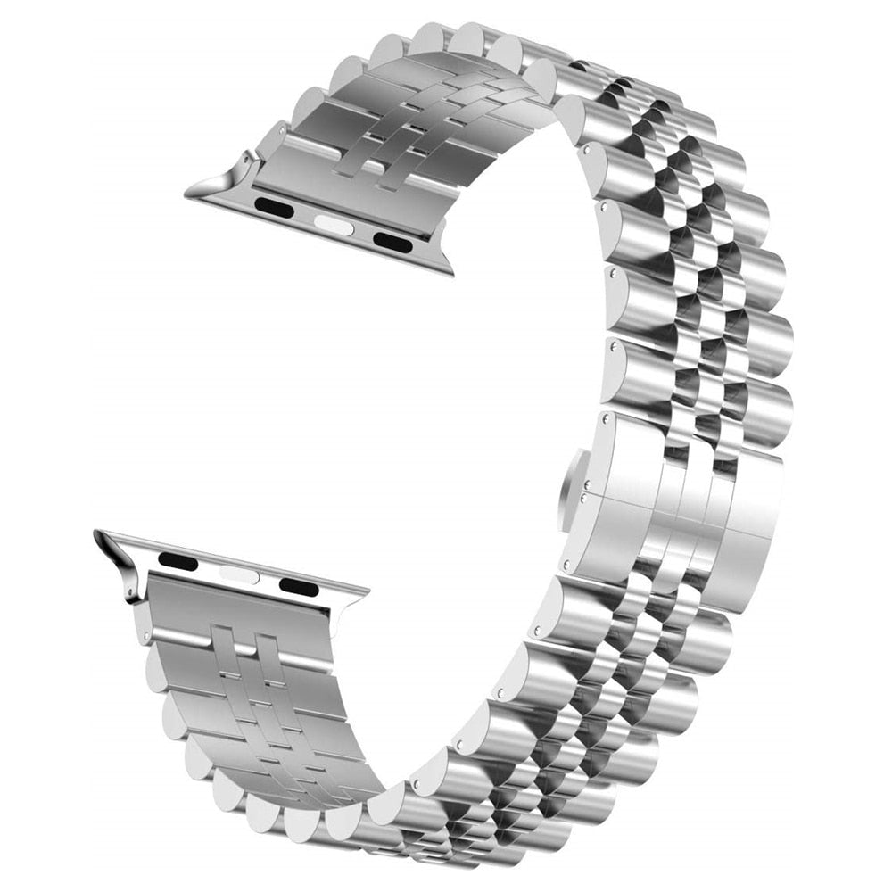 Stainless Steel Apple Watch Strap Series 11/10/9/8/7/6/5/4/ SE / Ultra 1/2/3