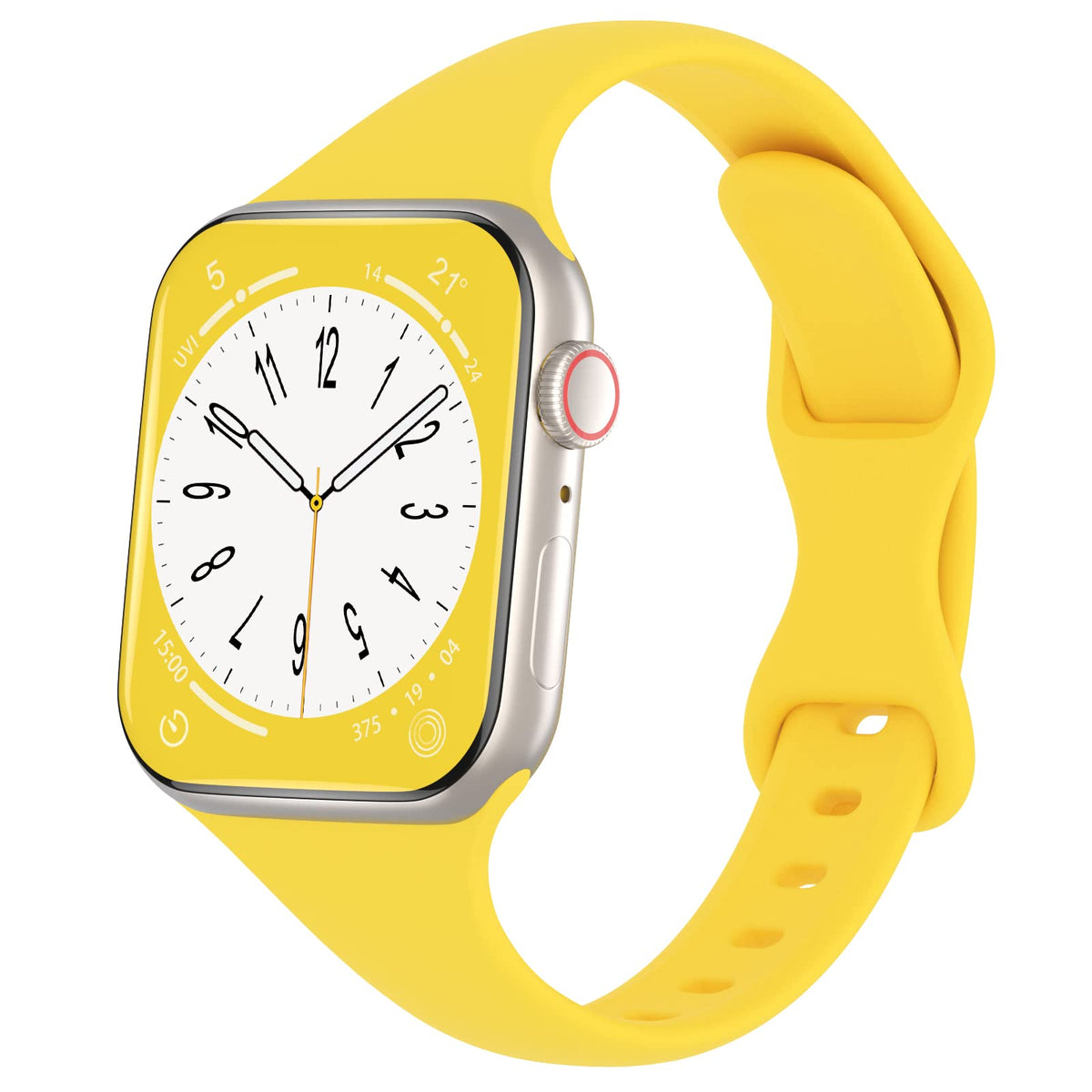 Silicone loop For Apple Watch Band/Strap Series 11/10/9/8/7/6/5/4/ SE / Ultra 1/2/3