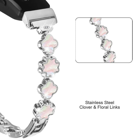 Fitbit Inspire 2, Inspire HR & Ace 3 Clover Link Bracelet Band