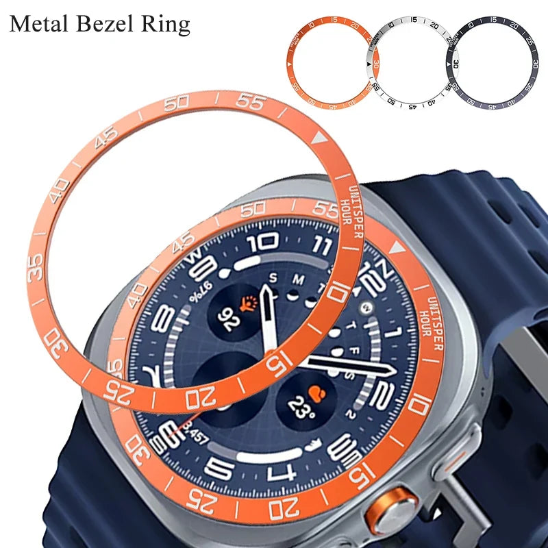 Metal Bezel Ring for Samsung Galaxy Watch Ultra 47mm (2024 & 2025)