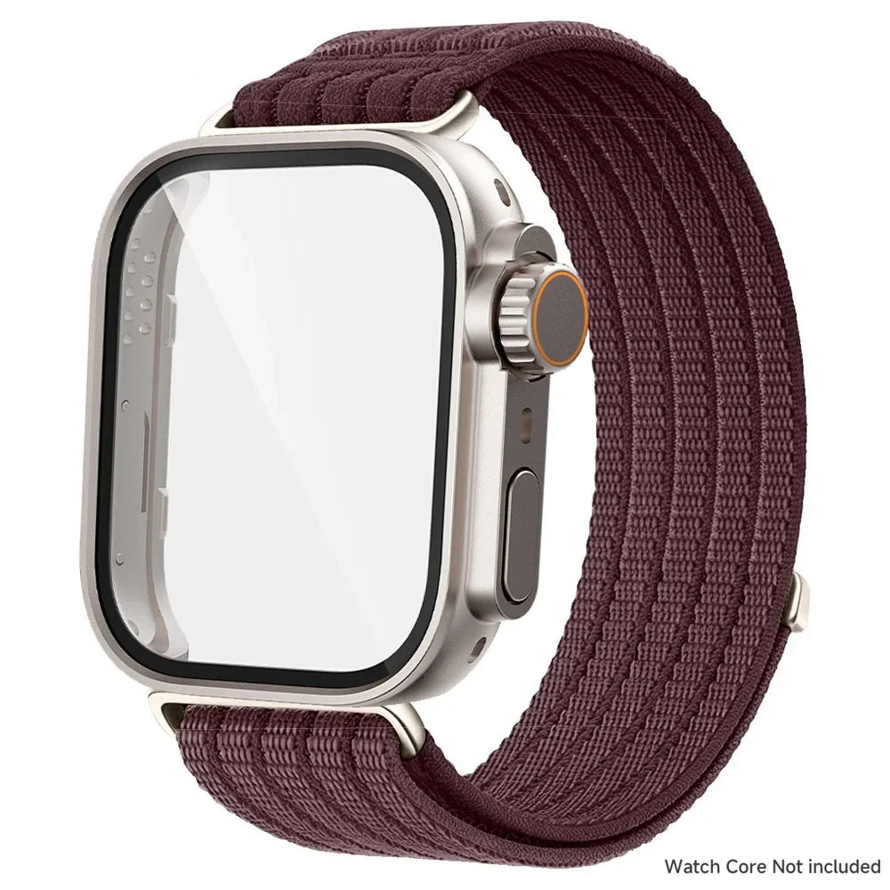 Nylon Band + Case for Huawei Watch Fit 5 / Fit 5 Pro – Woven Wristband with Ultra Cover