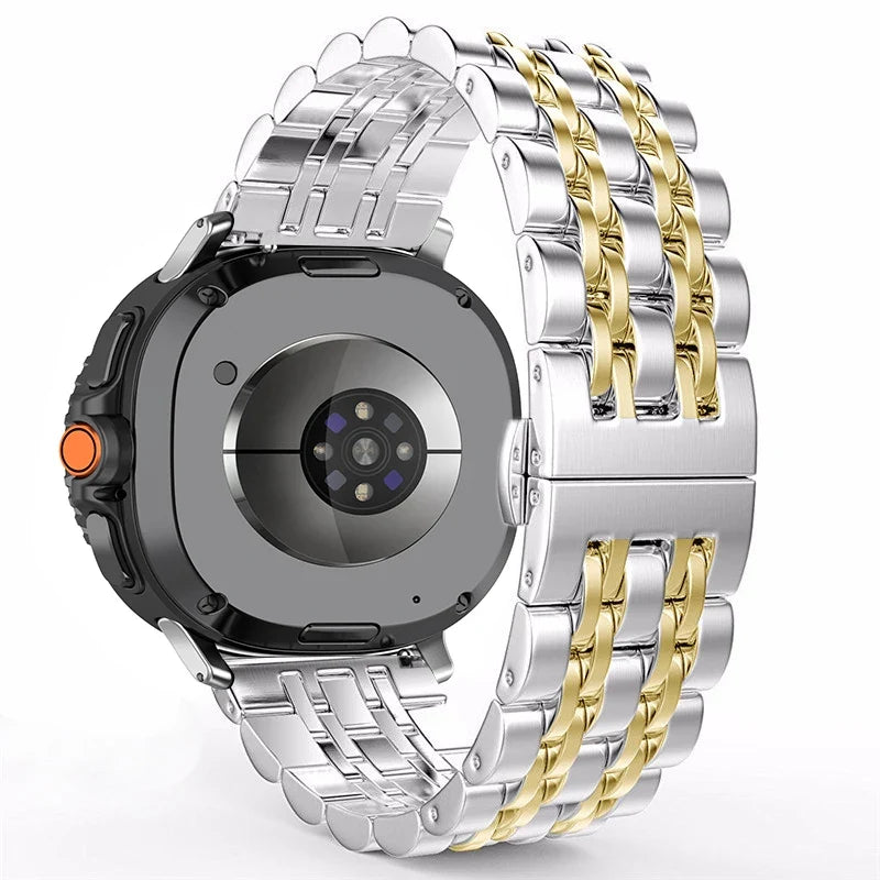 Stainless Steel Band for Samsung Galaxy Watch 8 40mm 44mm, 8 Classic 46mm & Ultra 47mm
