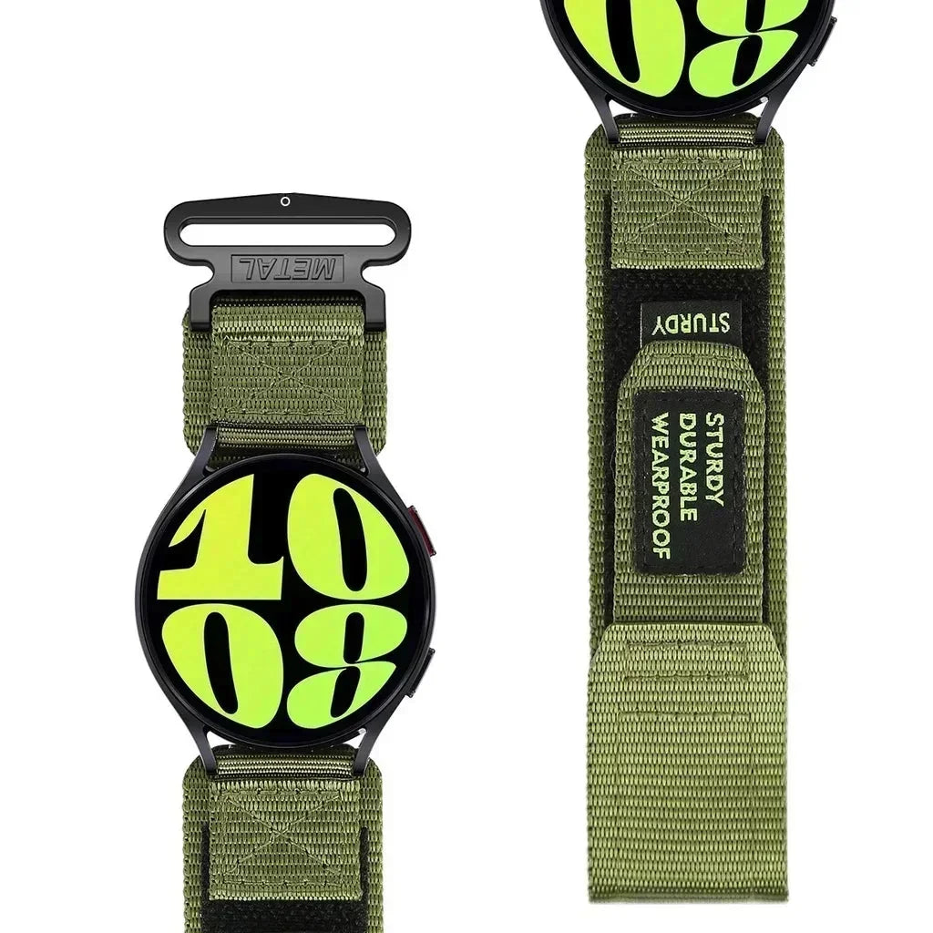 OnePlus Watch Rugged Nylon Sport Band, Camo & Solids, S or L