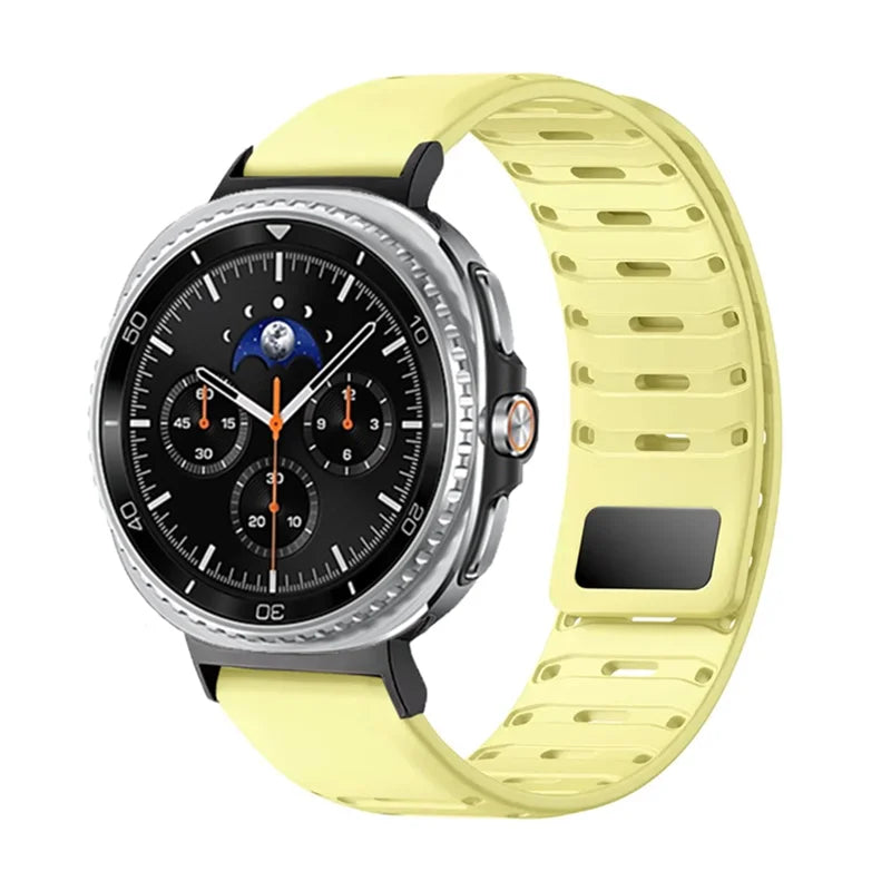 Samsung Galaxy Silicone Watch Band - Magnetic Watch8/Watch8 Classic/Watch9/Ultra/Ultra2