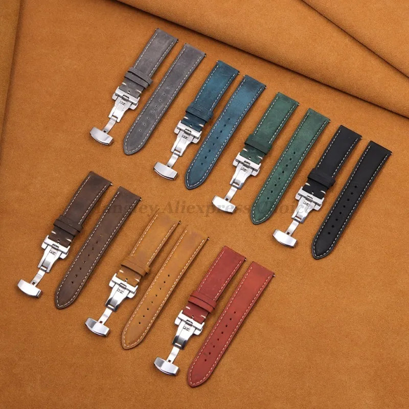 COROS PACE & APEX Calfskin Butterfly Clasp Band