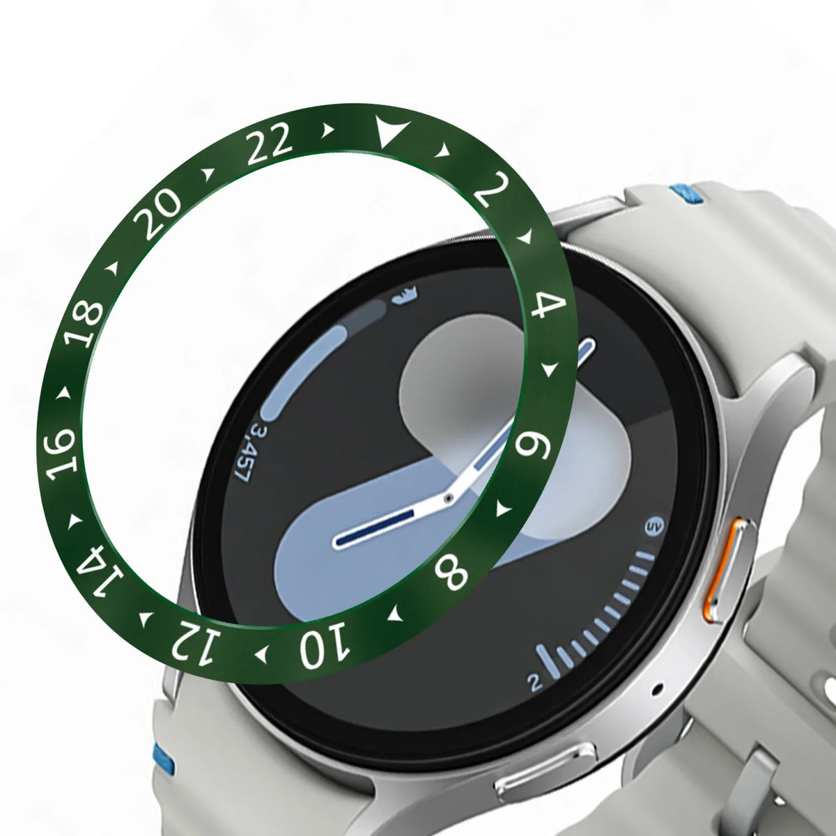 Stainless Steel Bezel Ring for Samsung Galaxy Watch 7 (40/44mm) & Watch Ultra 47mm