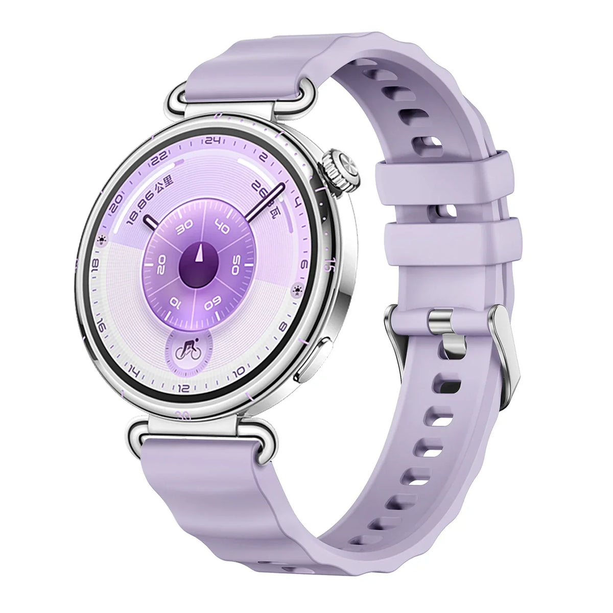 18mm Silicone Sport Band for Huawei Watch GT6 / GT5 / GT5 Pro / GT4 41mm – Quick Release Wristband