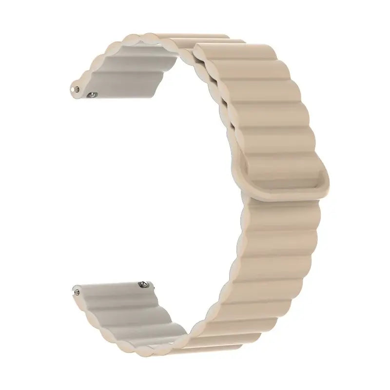 Amazfit Balance, GTR, GTS & Bip Ribbed Magnetic Silicone Loop Band