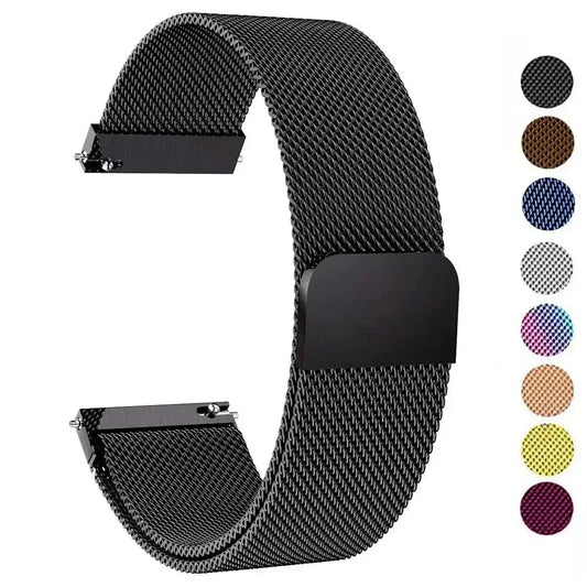 Amazfit Milanese Loop Band Stainless Steel Smartwatch Strap Metal Bracelet