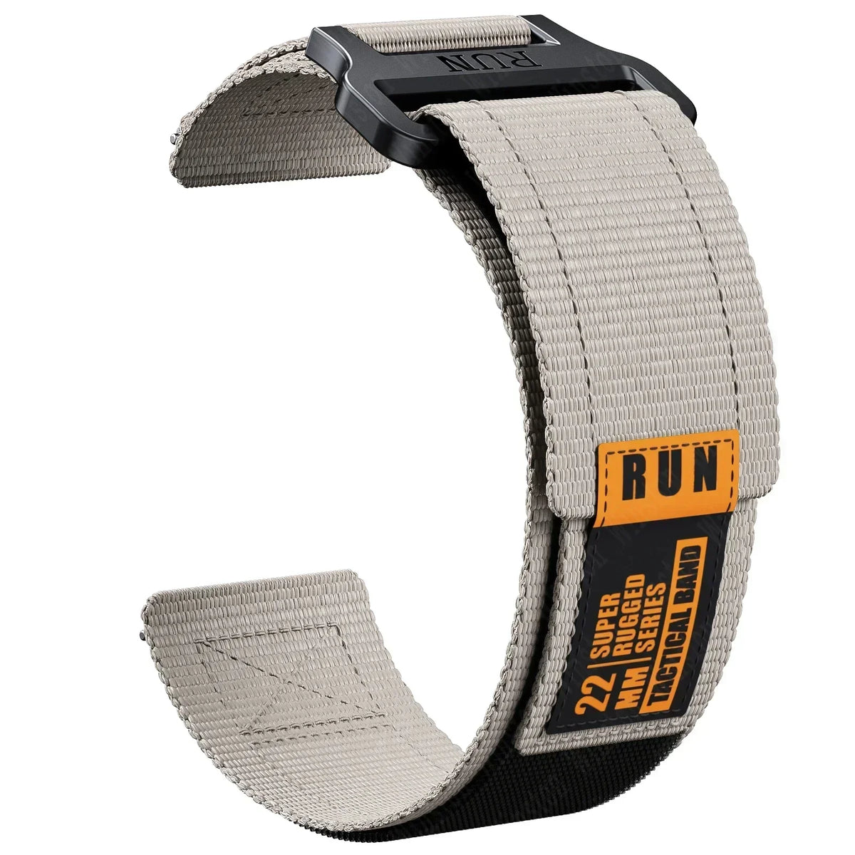 Motorola Moto Watch Nylon Hook-and-Loop Band with RUN Label