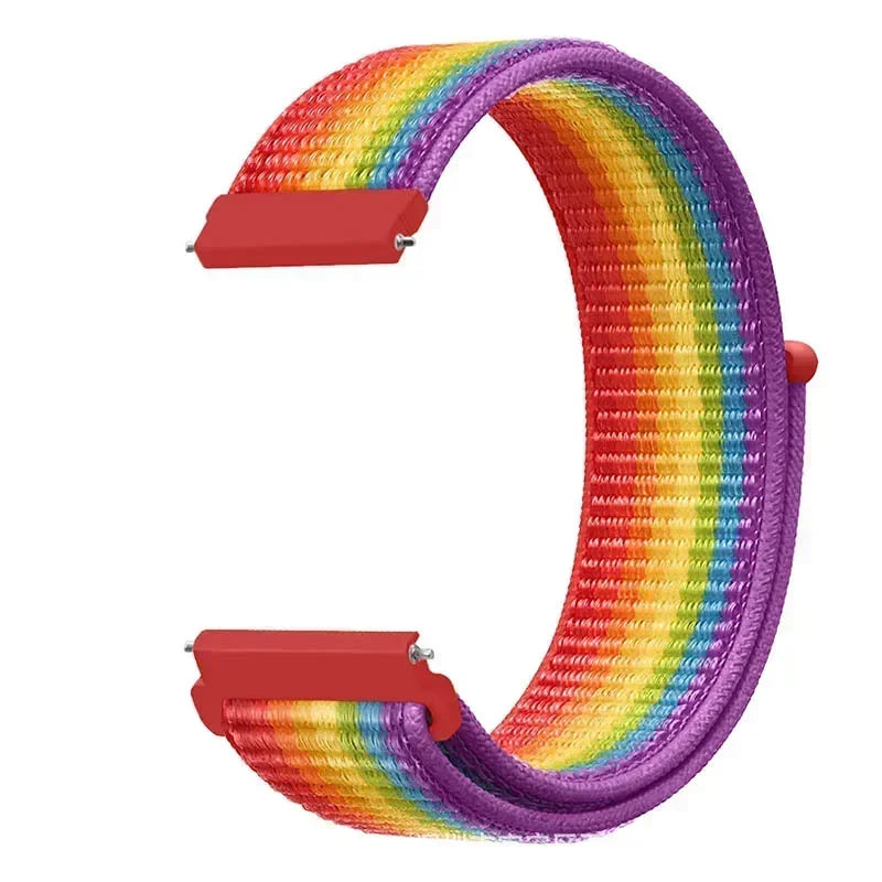 Motorola Moto Watch Woven Nylon Sport Loop, Hook-and-Loop, 50 Colors