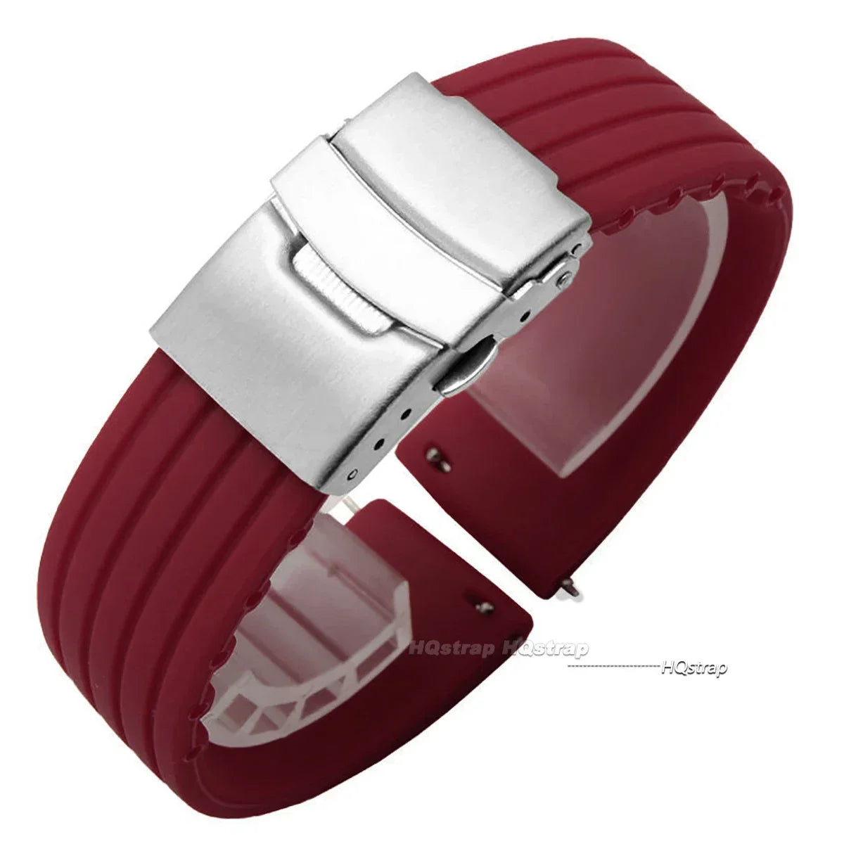 Motorola Moto Watch Silicone Band with Folding Deployment Clasp
