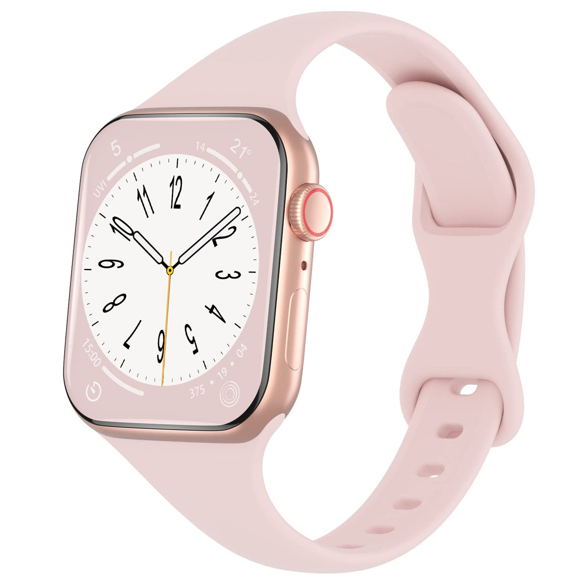 Silicone loop For Apple Watch Band/Strap Series 11/10/9/8/7/6/5/4/ SE / Ultra 1/2/3