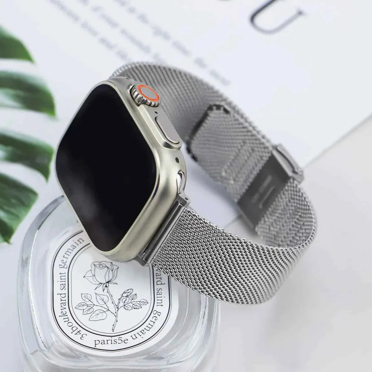 Metal Mesh Apple Watch Band – Milanese Stainless Steel | Series 11/10/9/8/7/6/SE & Ultra 1/2/3