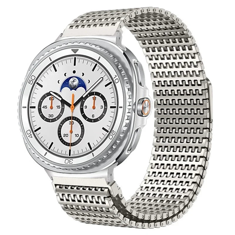Magnetic Stainless Steel Band for Galaxy Watch 8 & 8 Classic, Ultra 47mm