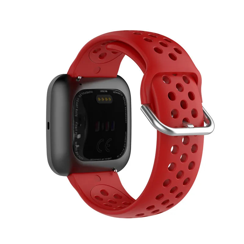 Breathable Silicone Fitbit Versa & Sense Bands