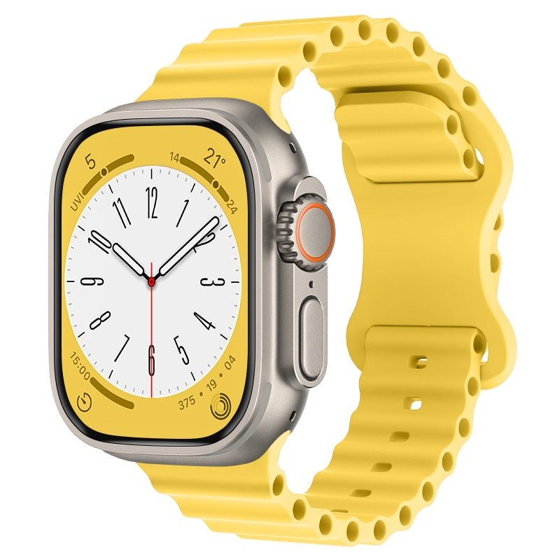 Ocean Apple Watch Band | Universal Fit for All Series (4-11/SE/Ultra) - Waterproof Sport Strap