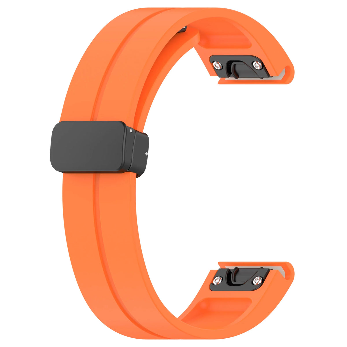 Garmin QuickFit 20/22/26mm Silicone Band with Magnetic Clasp
