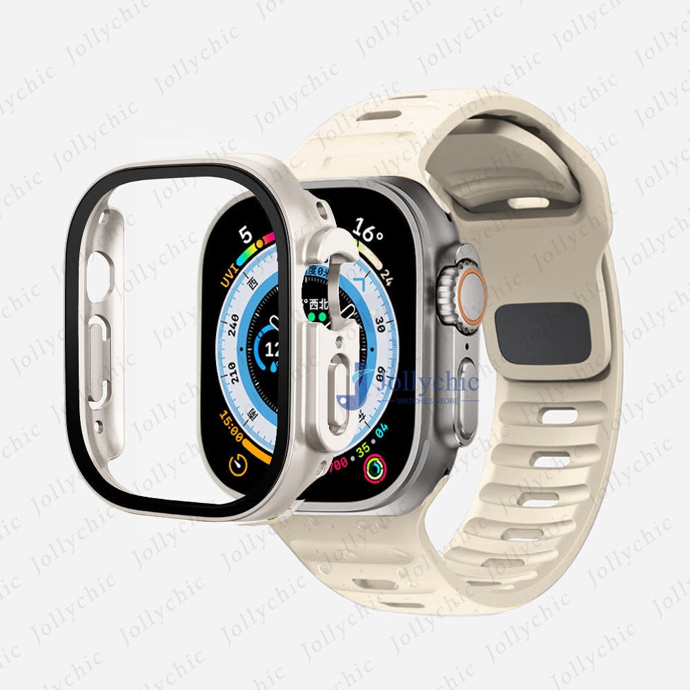 Stylish Silicone Apple Watch Band and Case: Durable Protection Meets Fashion