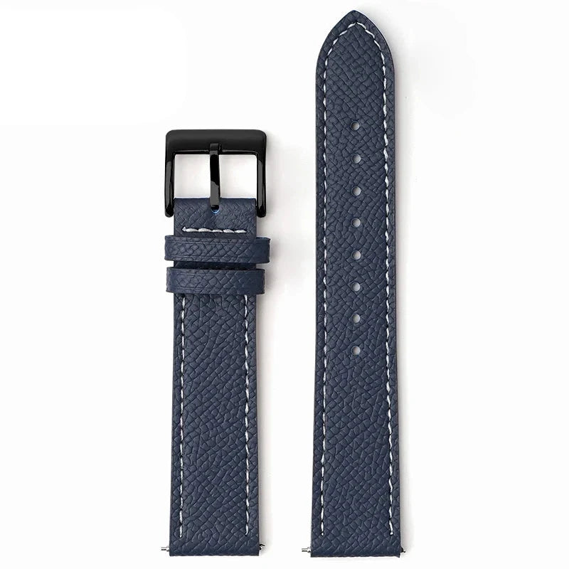 Samsung Galaxy Watch 7, 6, 5, 4 & FE Epsom Calfskin Leather Band